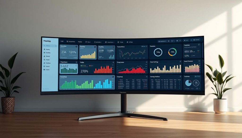 financial dashboard