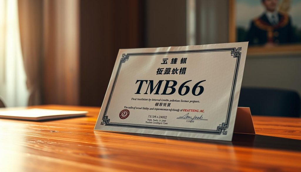 ใบอนุญาตคาสิโน TMB66